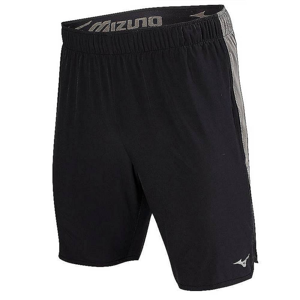 Calções Mizuno Running Alpha 8.5 - Homem - Pretas - JPYLS3506